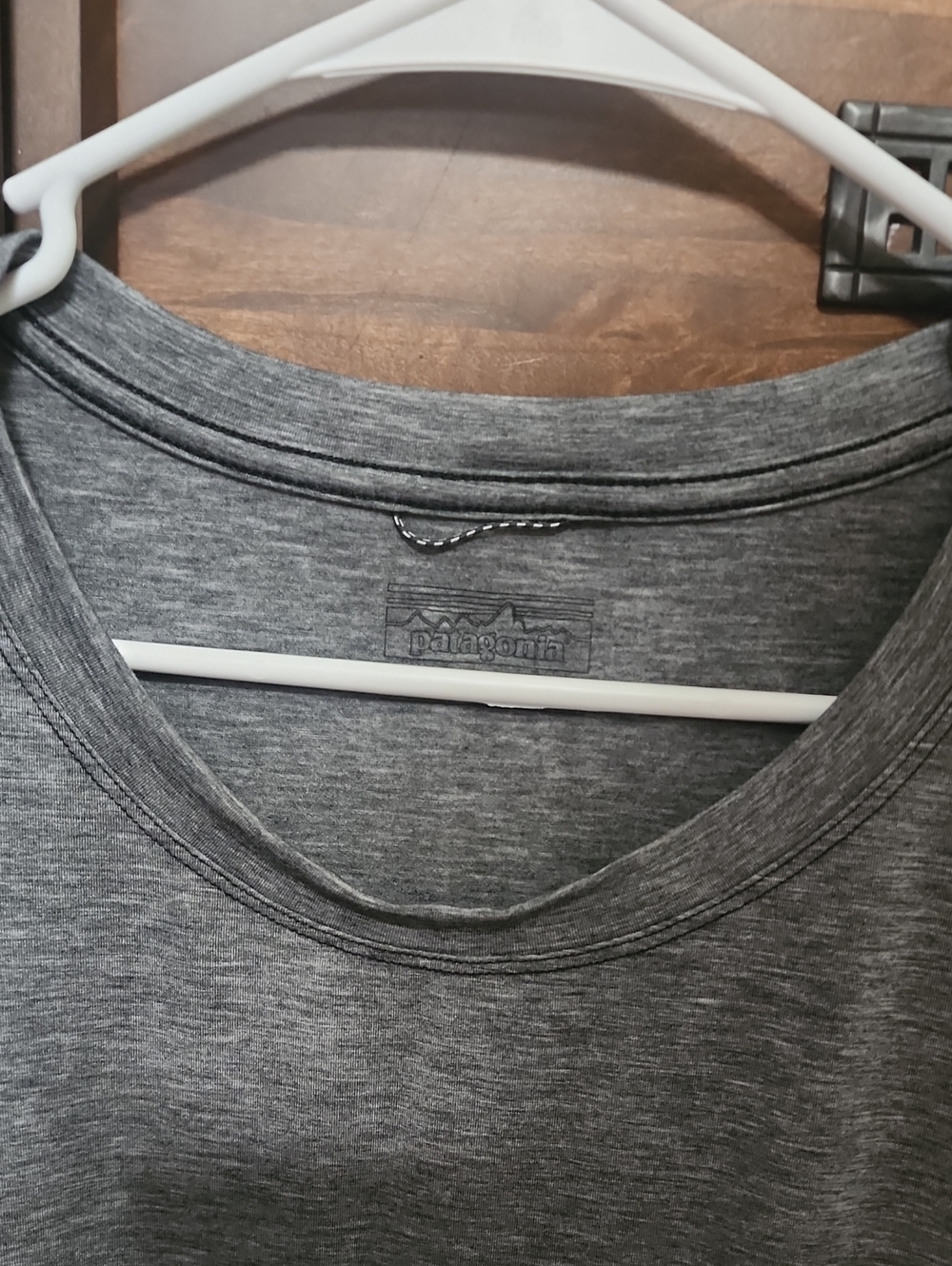 Patagonia Gray Heather Crewneck Top - Picture 3 of 8